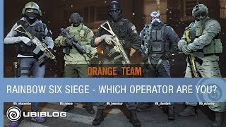 Rainbow Six Siege  Which Operator Are You  Ubisoft NA [upl. by Akvir865]