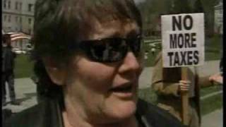 On Tax Day Vermont TEA Party Speaks Up [upl. by Collette]