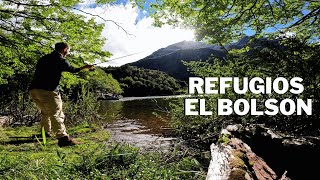 Aventura El Bolsón  Refugio Cajón Del Azul La Horqueta Los Laguitos  Trekking Pesca Camping [upl. by Hserus862]