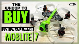 THE WHOOP TO BUY  Happymodel Moblite7 1S Whoop  Review amp Flights [upl. by Pepin]