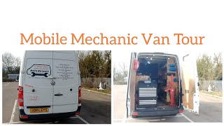 Mobile Mechanic Van Setup Tour  ORileys Autos [upl. by Genie]