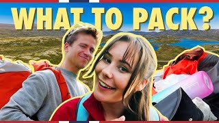 What to pack for a hike in Norway  Visit Norway [upl. by Nelleoj]