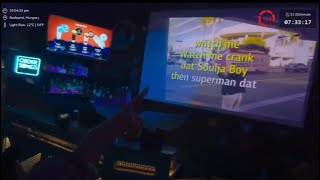 ICE POSEIDON RUINS KARAOKE BAR IN BUDAPEST [upl. by Savdeep]