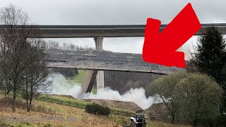 A45Brücke Erfolgreiche Sprengung der Talbrücke Eisern im Siegerland [upl. by Ihcehcu692]