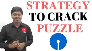 SBI PO 2017  DAY 9 STRATEGY TO CRACK A PUZZLE [upl. by Nygem987]