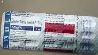 Zolfresh 10mg Tablet  Zolfresh Tablets  Zolpidem Tartrate Tablets  Zolfresh 10 Tablet  Zolfresh [upl. by Winonah]