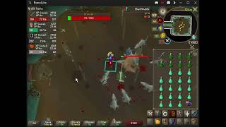 Scurrius AFK Guthans NO BLOODFURY 22kph [upl. by Enitnemelc]