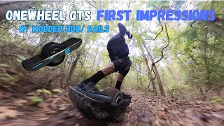 Onewheel GTS First Impressions  with mods [upl. by Faxen]