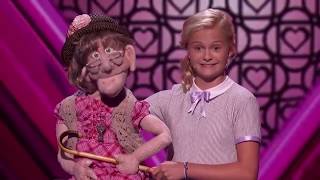 Darci Lynne The Ventriloquist All Performances  Americas Got Talent [upl. by Nnylesor868]