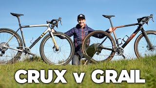 Specialized Crux v Canyon Grail Which is the best gravel bike [upl. by Graehl]