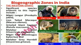 Topic9  Biogeographic Zones in India  Ecology amp Environment for UPSC and State PSC [upl. by Eityak361]