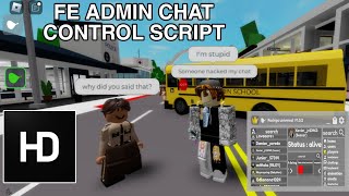 FE Roblox Script Troll Admin Control Chat HydrogenfluxusArceus x Mobile [upl. by Cassiani756]