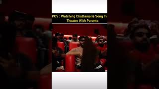 Anirudh Watching Chuttamalle song response in theatre devara devarapart1 whyvarakilleddevara yt [upl. by Llerdnod]