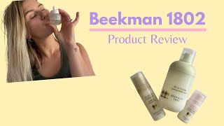 Beekman 1802 Review  Trying Beekman 1802 Products for 2 weeks [upl. by Casabonne]