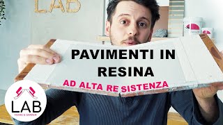 Resine per Pavimenti Interni Caratteristiche e Resistenza [upl. by Akimehs]