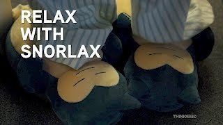 Relax with Snorlax from ThinkGeek [upl. by Pegg]