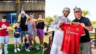 Wayne Rooneys Family Explores 15M Private Place in Dubai waynerooney manchesterunited [upl. by Casanova]