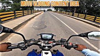 New moto vloging content idea and new moto vloging tips 🫡😁 [upl. by Yalc]