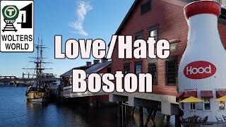 Visit Boston  5 Things You Will Love amp Hate about Boston USA [upl. by Walrath632]