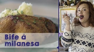 Como fazer Bife à Milanesa [upl. by Alihs]