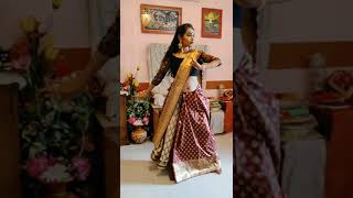 Itni Shakti Hame dena data Dance  Sanhita Biswas  Semi Classical dance  Impromptu Dance 💃🏻🥰 [upl. by Arny29]