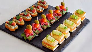 3 Recetas de Aperitivos para Triunfar en tu Fiesta  Elegantes y Deliciosos  DarixLAB [upl. by Oigolue202]