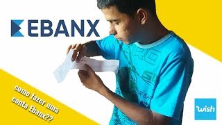 TUTORIAL Como fazer uma conta EBANX [upl. by Annayhs496]