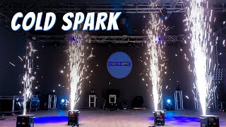 How To Use Cold Spark Machine  Indoor Sparklers Tips [upl. by Arakat]