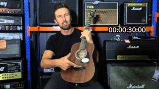 IBANEZ AW54 MINI  60 SECOND REVIEW [upl. by Holmun]