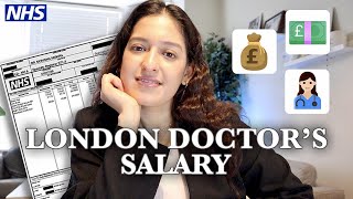 How Much Money I Earn As A Doctor In London  MY PAYSLIP REVEALED [upl. by Pascoe832]