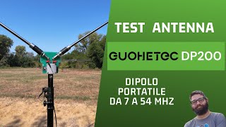 Radioamatori Prova antenna Guohetec DP200 [upl. by Leirad]