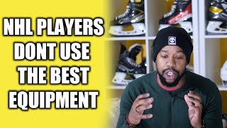 Why NHL Players DO NOT use the best hockey equipment [upl. by Avigdor728]