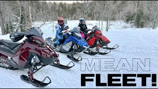 2022 POLARIS SLED COMPARISON XCR 850 XCR 650 AND CROSS COUNTRY 600 WHAT DID WE THINK [upl. by Delainey724]