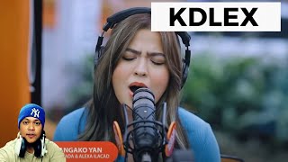 KD Estrada and Alexa Ilacad perform “Pangako Yanquot LIVE on Wish 1075 Bus  REACTION [upl. by Ralyt]