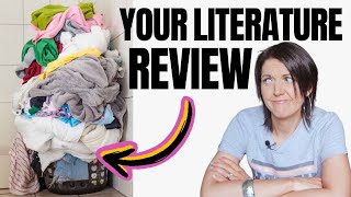 Literature review structure  how to tidy up a messy chapter [upl. by Vasyuta491]