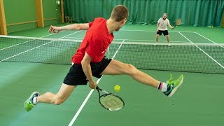 Tennis Trick Shots [upl. by Marsden]