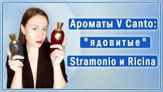 Обзор необычных ароматов V Canto Ricina и Stramonio [upl. by Ayanahs]