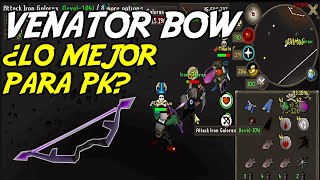 ¿QUE ES EL VENATOR BOW ¿DONDE ES UTIL ¿QUE TAL ES PARA PKEAR OSRS [upl. by Rice737]