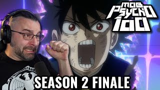 MOB PSYCHO 100 2X13 REACTION quotBoss Fight The Final Lightquot [upl. by Anitneuq]