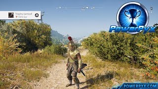 Assassins Creed Odyssey  Stink Eye Trophy  Achievement Guide Cyclops Eye Easter Egg [upl. by Arquit]