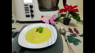 Crema de puerros  Recetas fáciles monsieur cuisine Plus [upl. by Warenne]