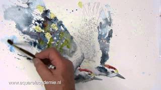 Aquarelleren met Gerard Hendriks  Aquarel Academie [upl. by Chappie996]