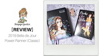 REVIEW 2019 Belle de Jour Power Planner BDJ Planner Classic ❣ ThePaperJunkie [upl. by Studdard]