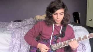 Playing guitar to quotAwkwardquot by Tyler The Creator [upl. by Danzig54]