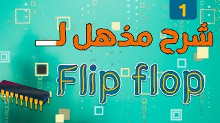 شرح مبسط ومذهل لـفهم flip flops وانواعها كاملة  SR  DJKT وطريقة فهمهم بالكامل [upl. by Modestine307]