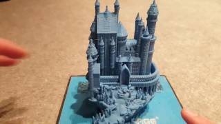 3D Printed Medievil Castle on the Flashforge Finder [upl. by Norword]