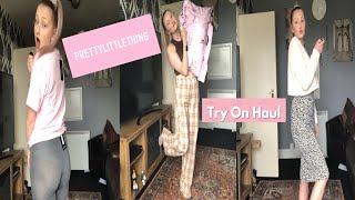 PRETTY LITTLE THING TRY ON HAUL [upl. by Eseeryt760]