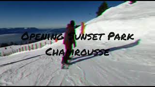 Sunset Park Chamrousse opening 2021 [upl. by Cychosz703]