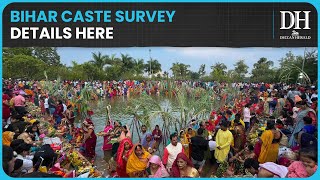 Bihar caste survey out  OBCs form 63 of the state’s total population general 16 [upl. by Noseyt]