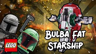 Building Lego Boba Fetts Firespray31 Bounty Hunter Christmas Special🎄 [upl. by Elleon]